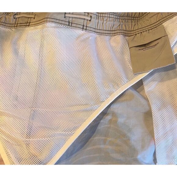 ROUNDTREE & YORKE CARIBBEAN TAN PINK TROPICAL SWIM SHORTS TRUNKS 4XB 4XL NWT - Picture 8 of 8